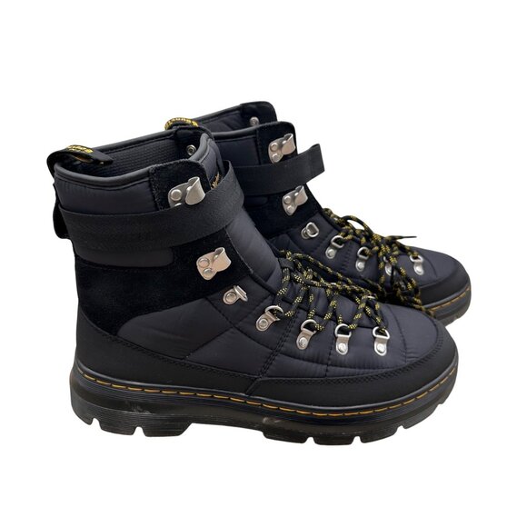 Dr. Martens Size M11/12 Combs Tech Padded Lace-Up Boots Durable Leather Textile - Picture 6 of 14